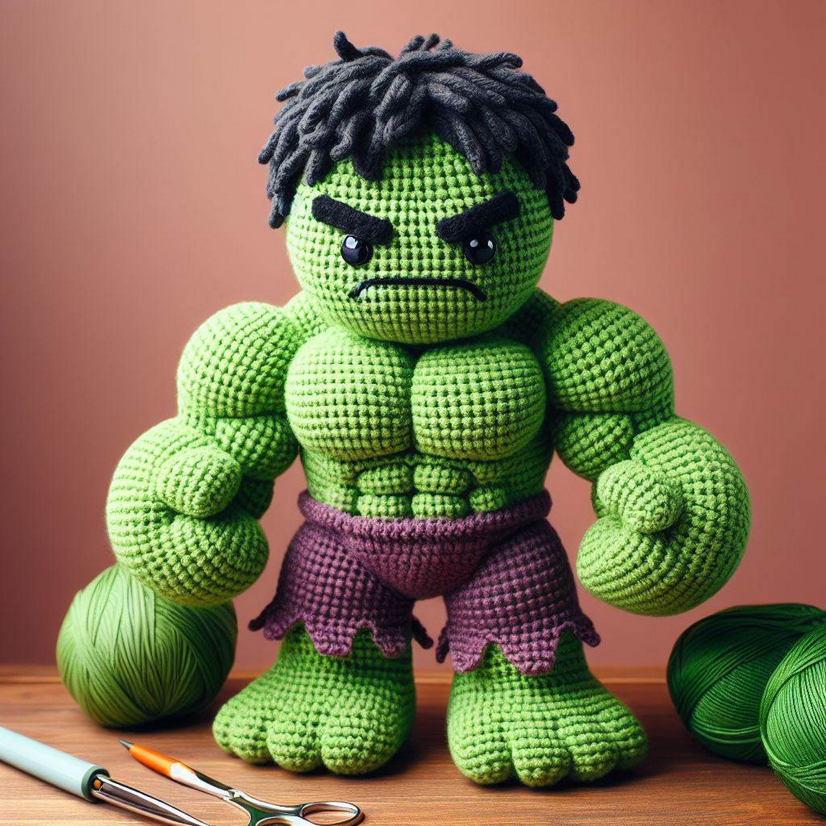 Free Hulk Amigurumi Crochet Pattern All Thing Crafts