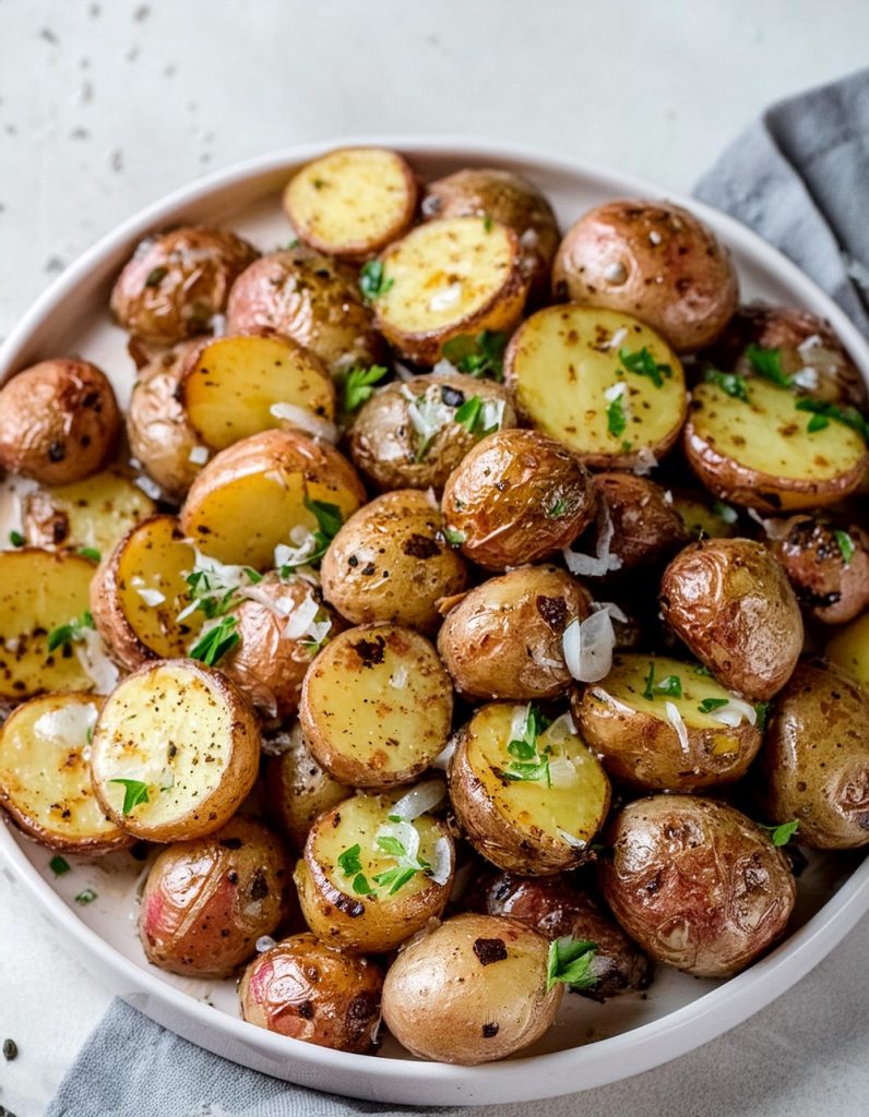 Softer Inside Crispy Outside Smoky Grilled Potatoes Recipe - All Thing ...