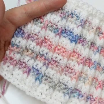 Crochet Bar Stitch Pattern Step By Step
