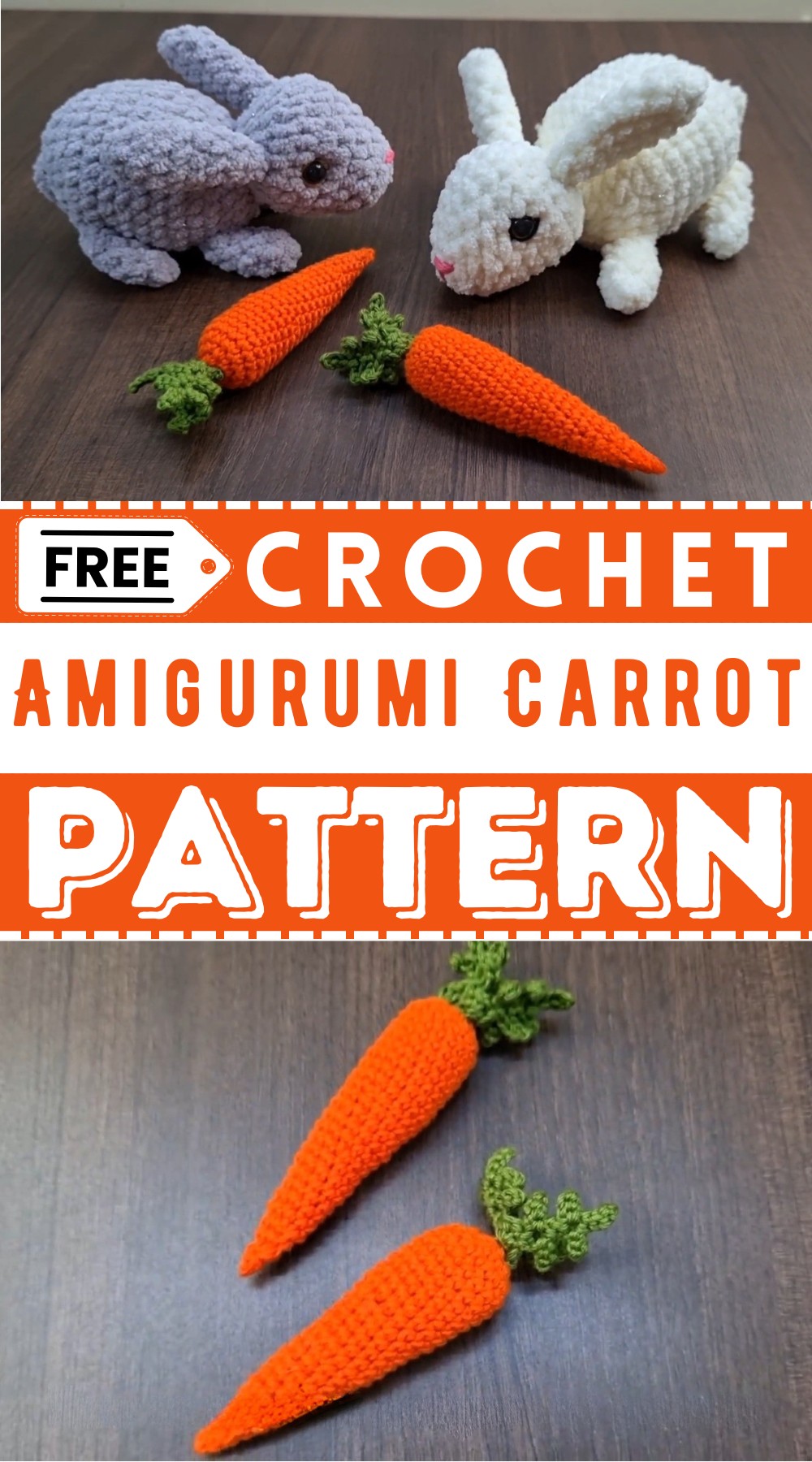 Crochet Amigurumi Carrot