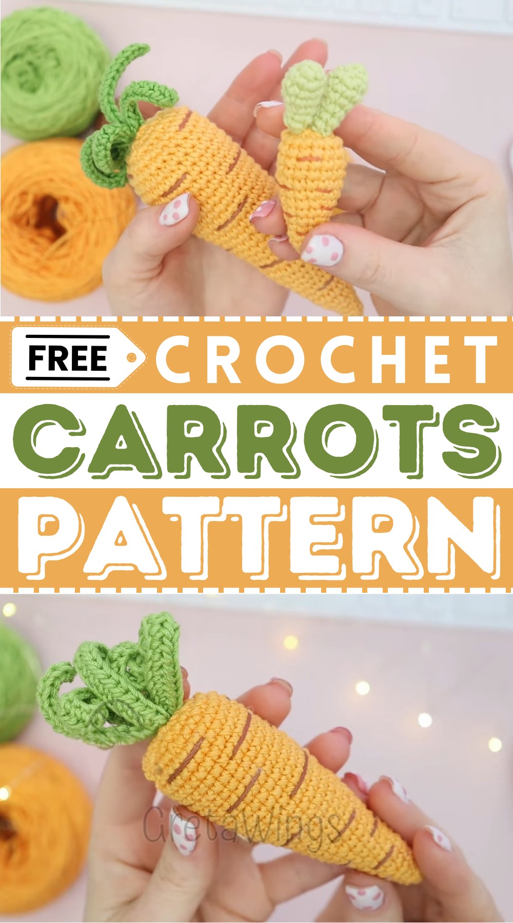 Crochet Carrots Tutorial And Written Pattern