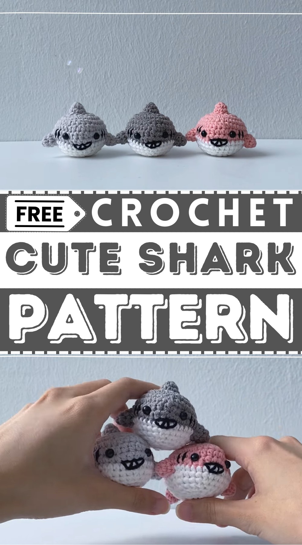 Crochet Shark Tutorial