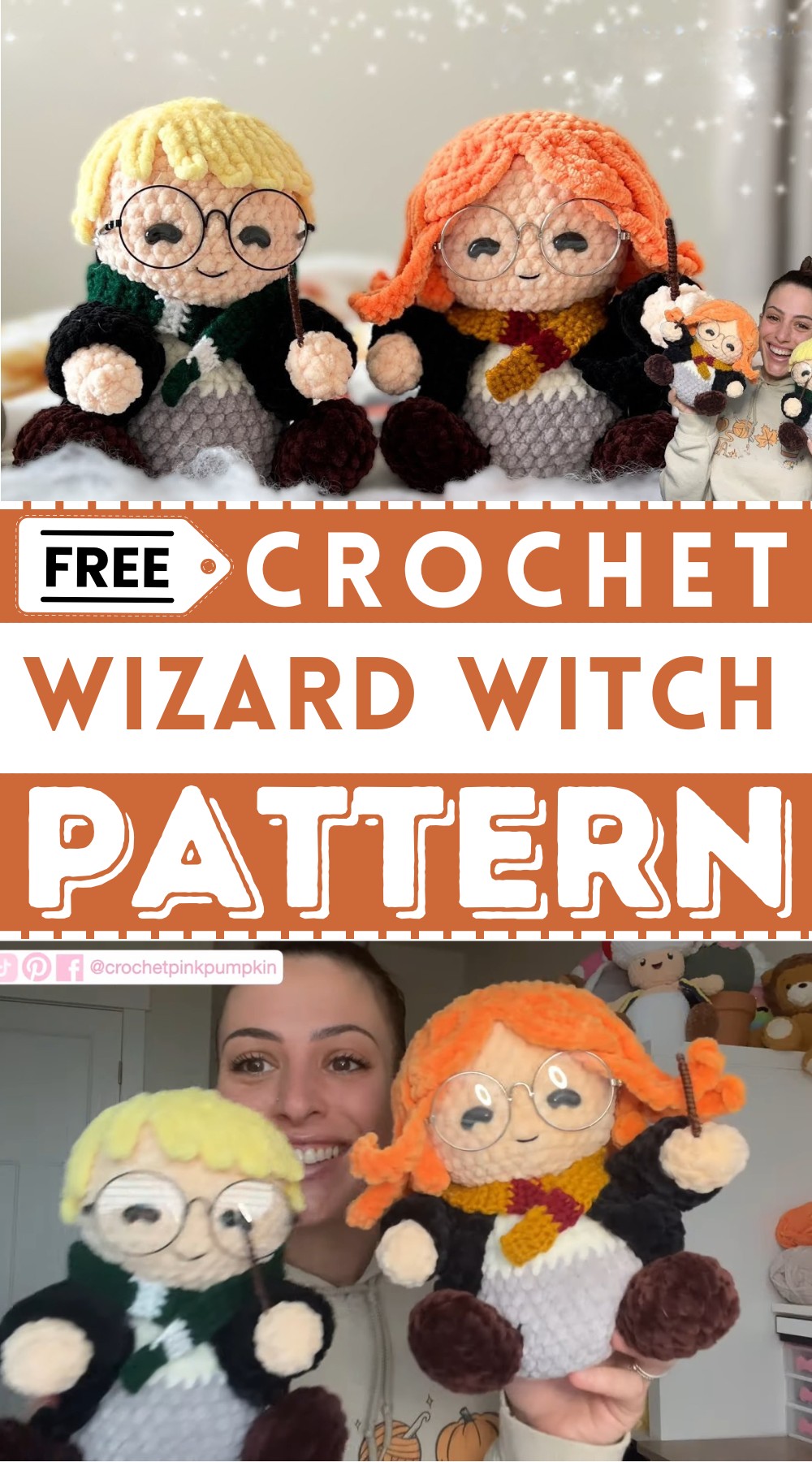 Crochet Wizard Witch Halloween