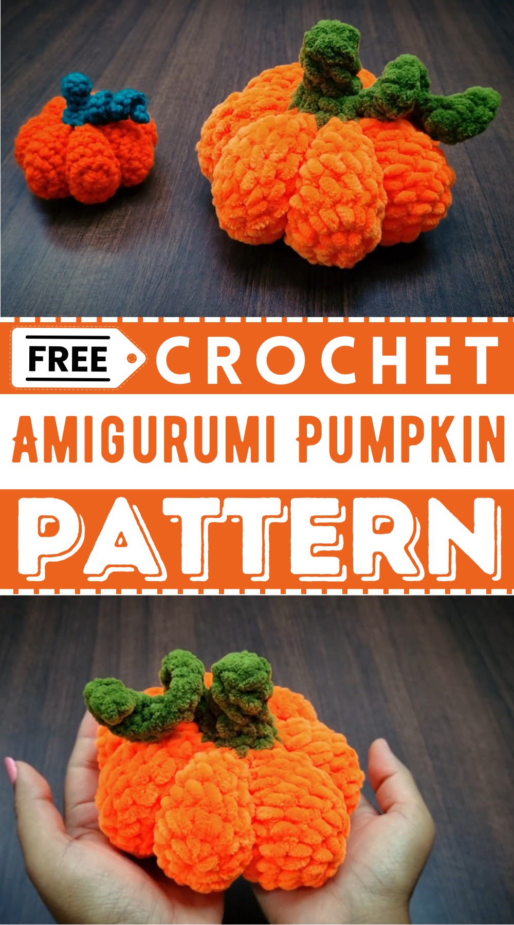 Easy Amigurumi Pumpkin Crochet Tutorial
