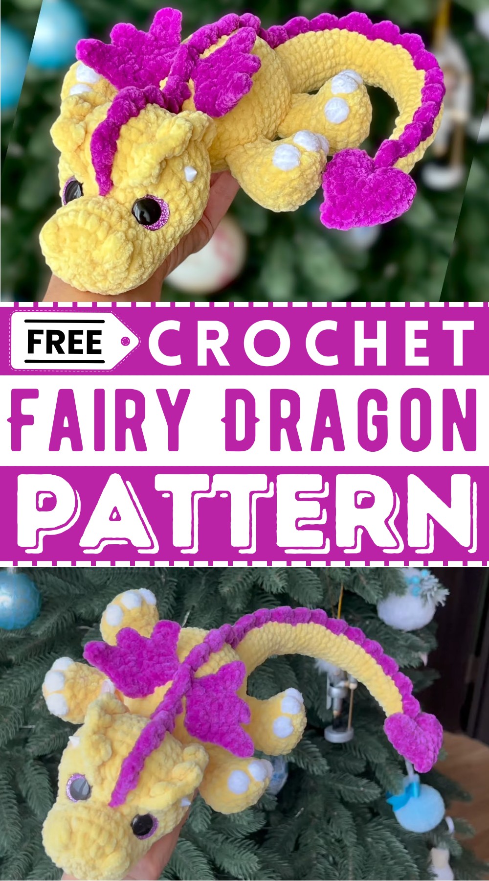 Fairy Dragon Crochet Free
