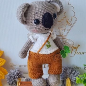 Free Crochet Patterns for Koala Amigurumi 1