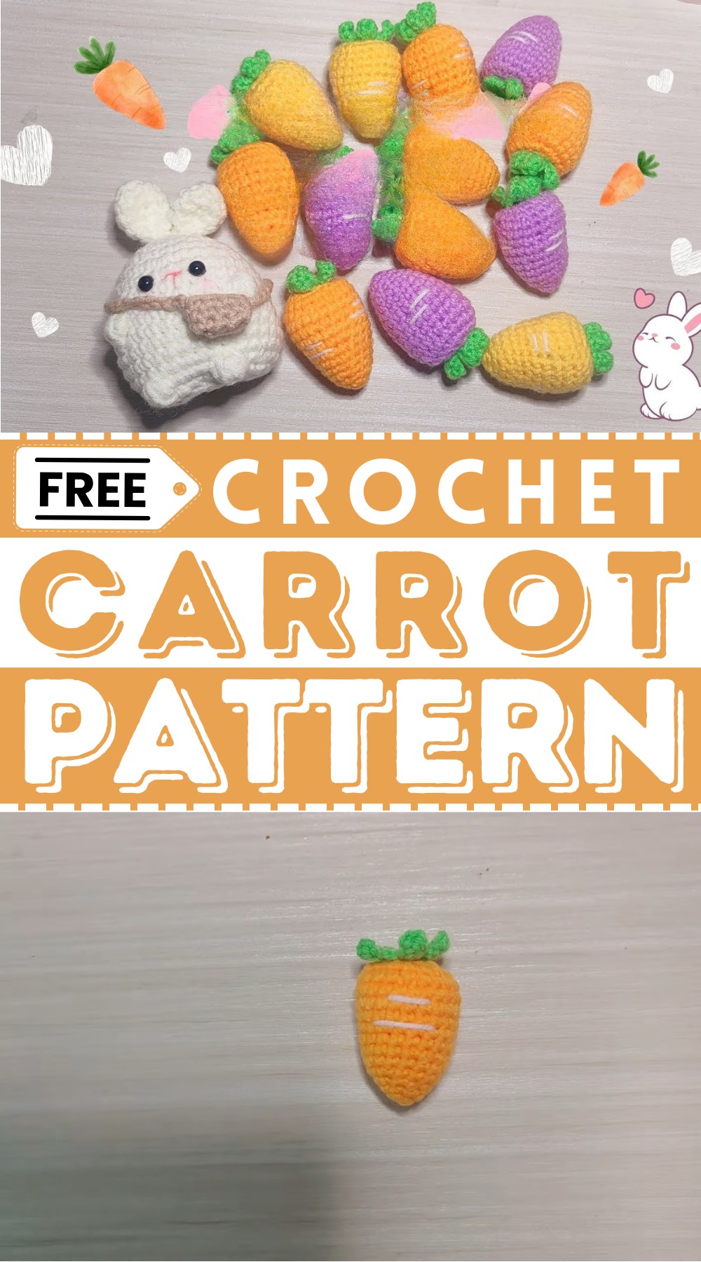 How To Crochet Carrot