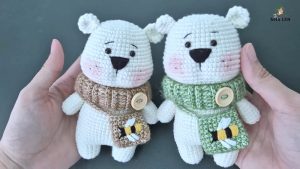 Polar Bear Amigurumi 1