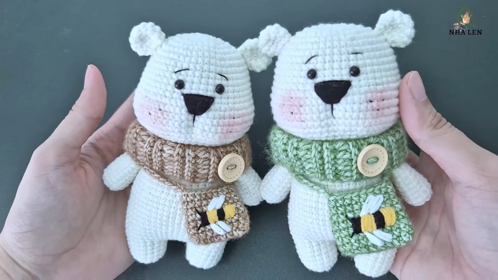 Polar Bear Amigurumi 1