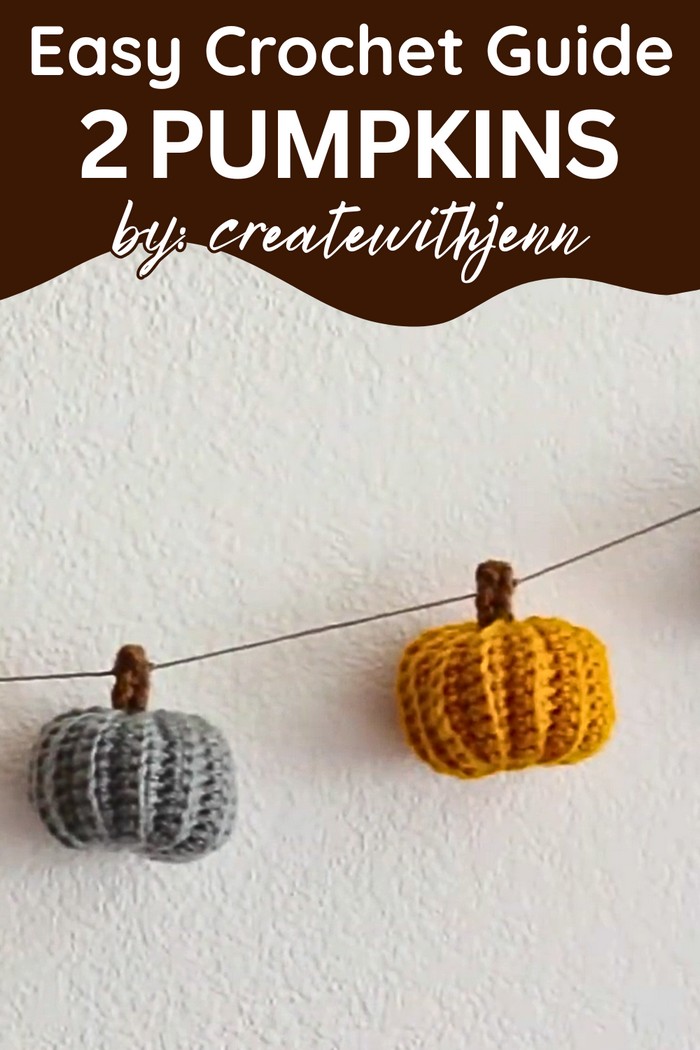 DIY Crocheted Pumpkins