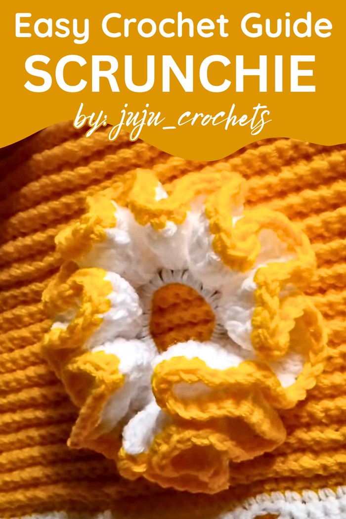 HOW TO CROCHET A SIMPLE SCRUNCHIE