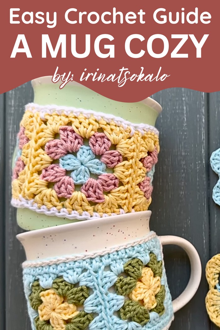 crochet mug cozy