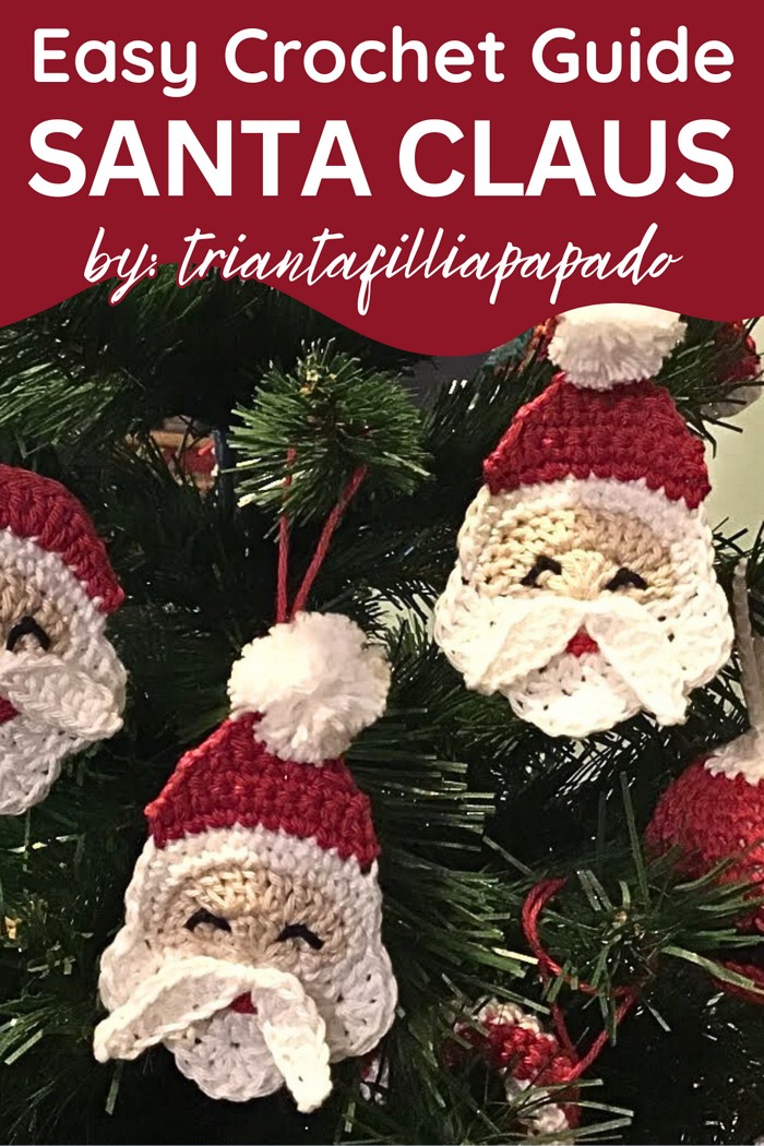 crochet santa claus