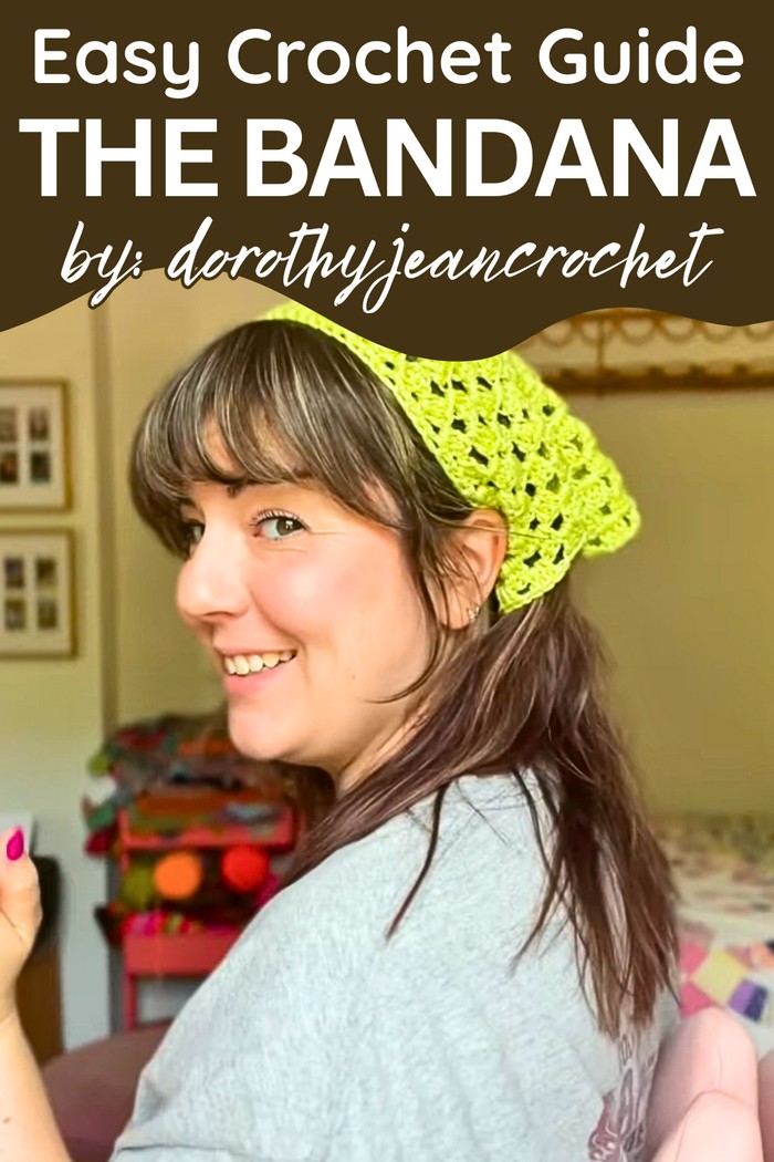 crochet the bandana