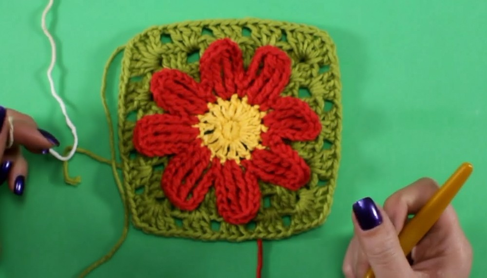 Crochet Sandwich Maker Cover