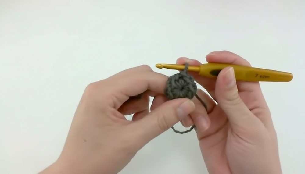 Crochet Granny Flower