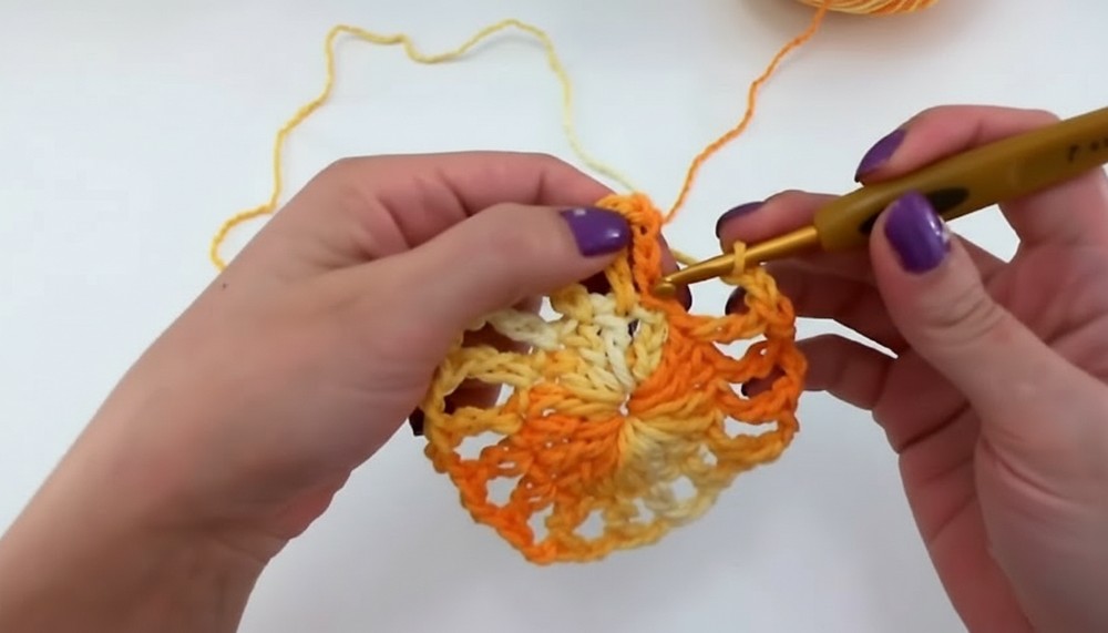 Crochet Flower Mat Or Rug