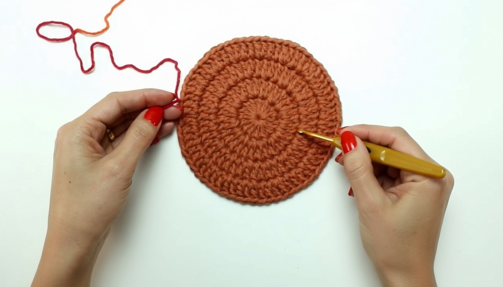 Crochet Flower Coaster