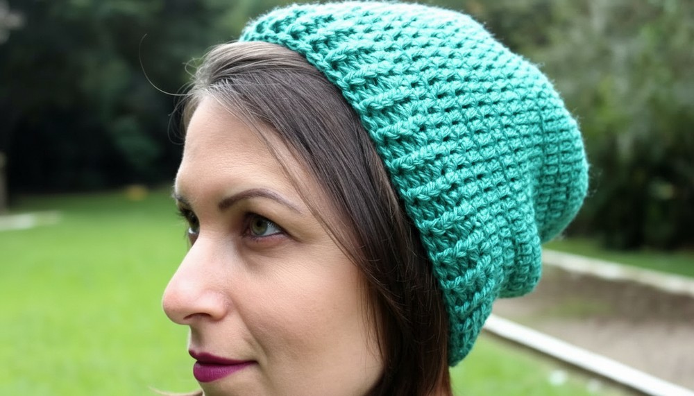 Crochet Slouchy Beanie