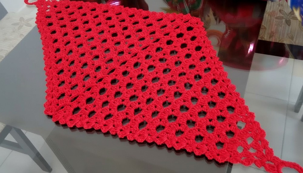 Crochet Table Long Runner