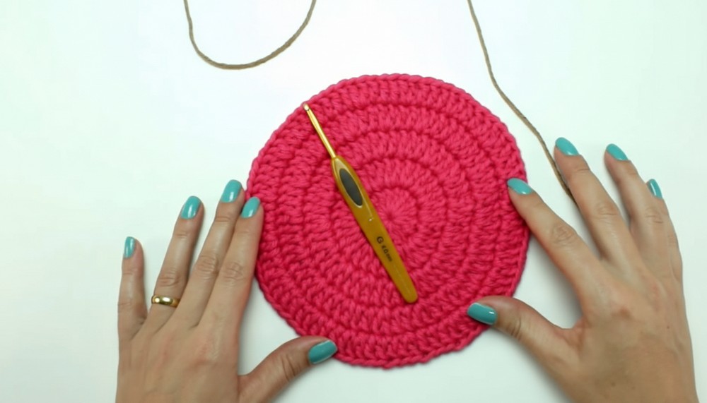 Crochet Flower Coaster