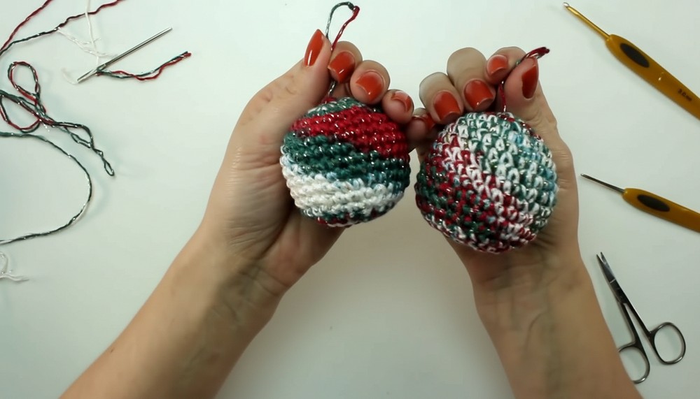 Crochet Christmas Baubles