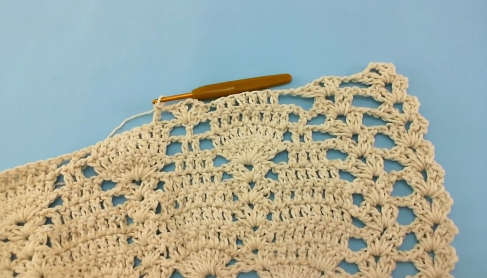 Crochet Fish Doily Or Placemat