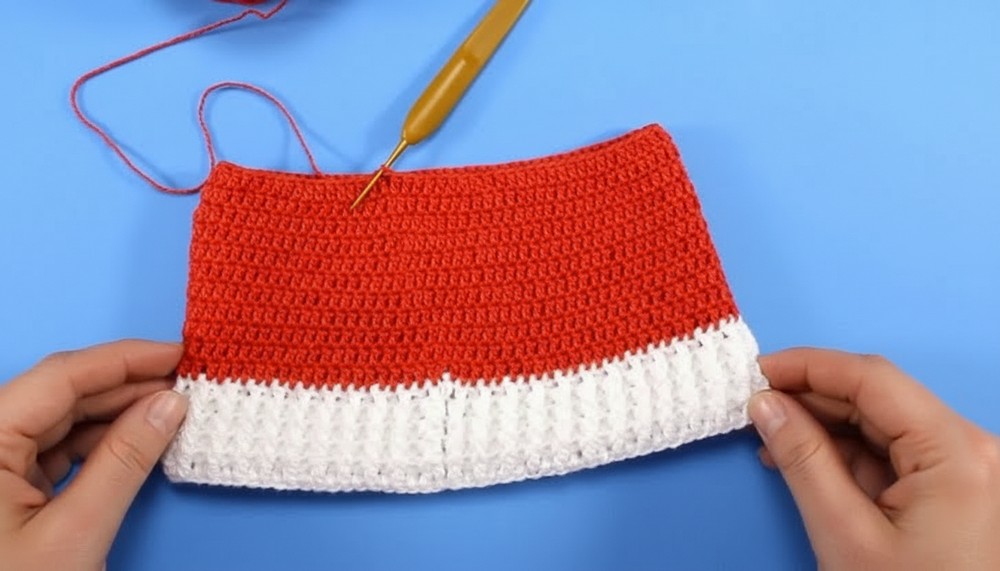 Crochet Christmas Hat Women