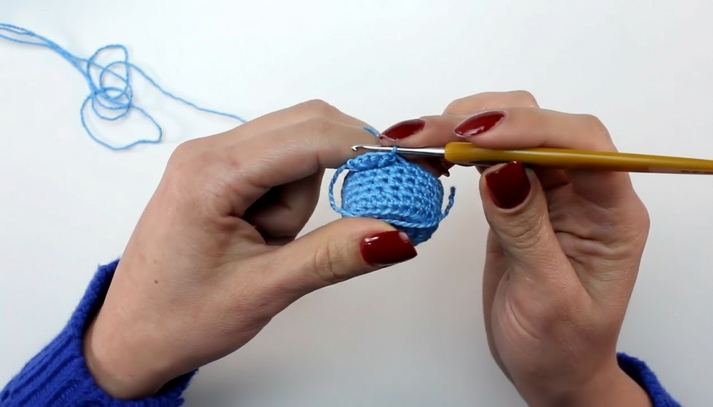 Crochet Mini Hat Keychain