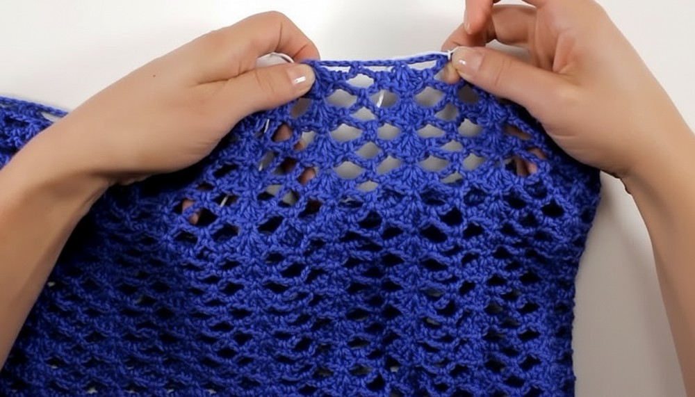 Crochet Mesh Tank Top