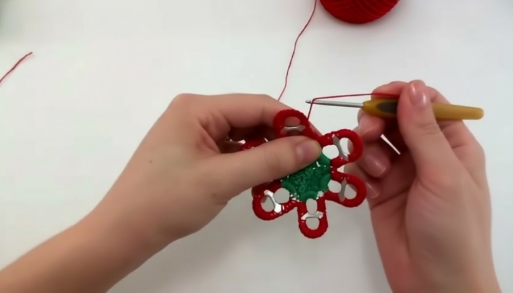 Crochet Flower Can Tabs
