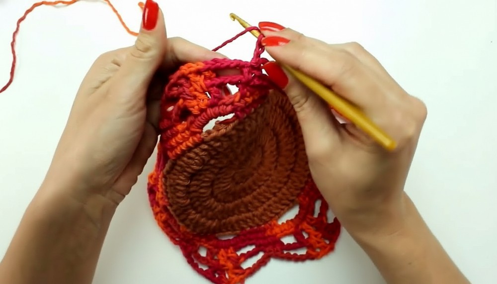 Crochet Flower Coaster
