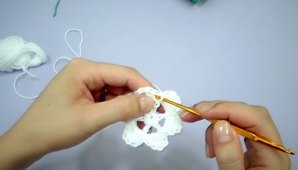 Crochet Drawstring Pouch