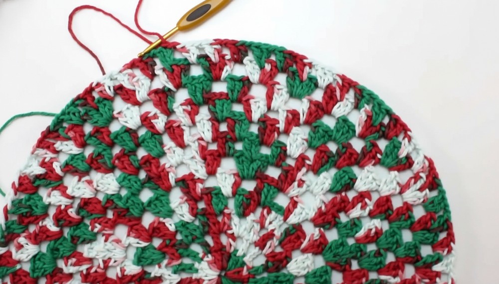 Crochet Round Placemat