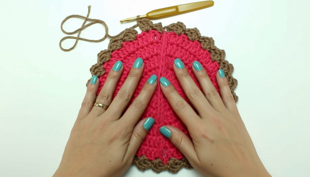 Crochet Flower Coaster