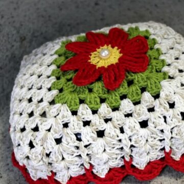 Crochet Sandwich Maker Cover