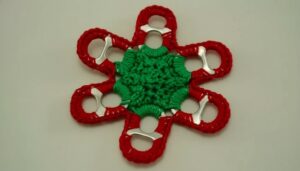 Crochet Flower Can Tabs
