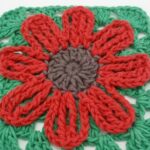 Crochet Granny Flower