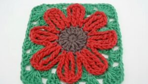 Crochet Granny Flower