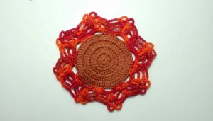 Crochet Flower Coaster