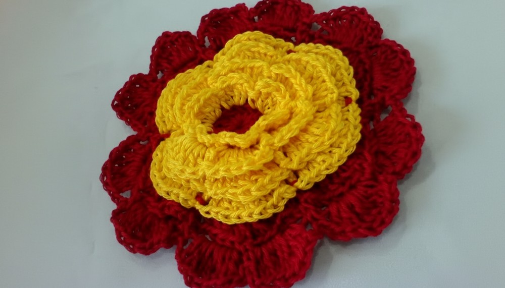 Crochet Layered Flower