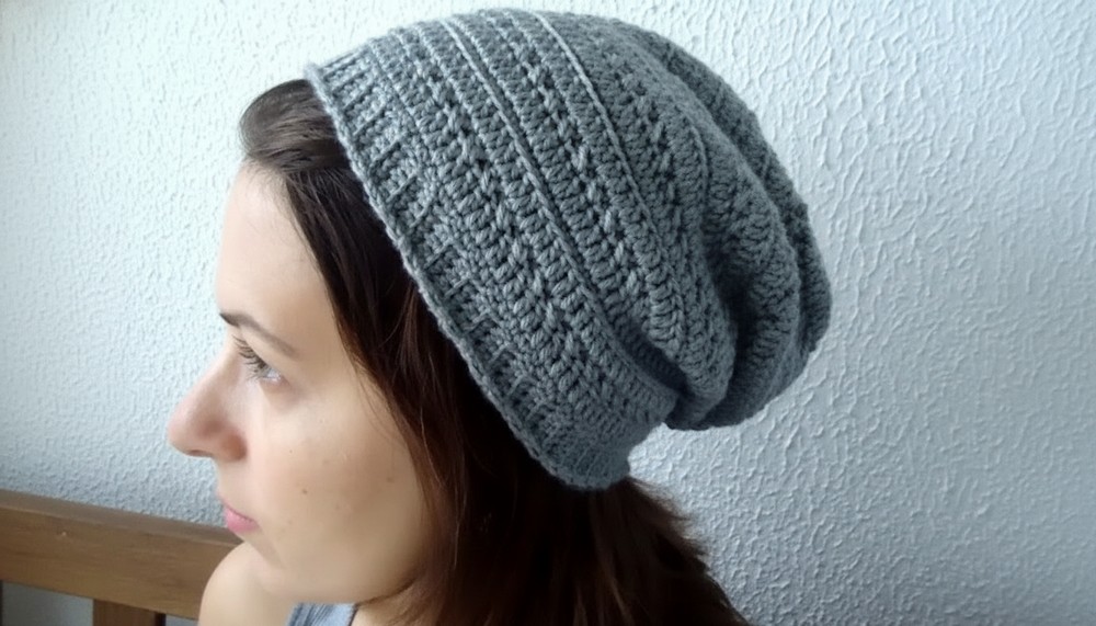 Crochet Slouchy Beanie