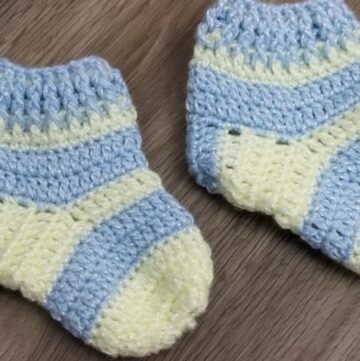 Crochet Baby Socks