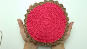 Crochet Flower Coaster