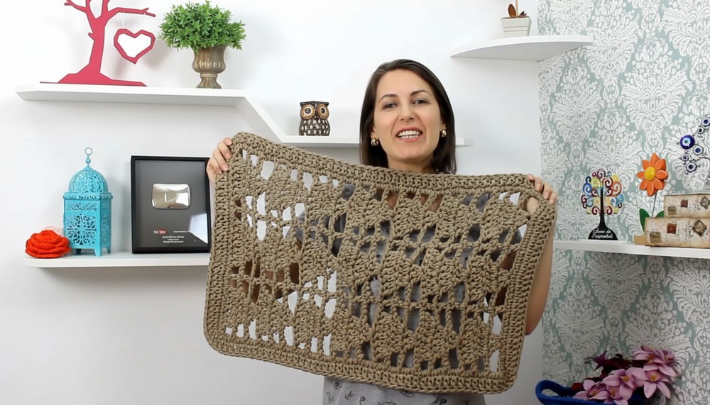 Crochet Rug Or Placemat