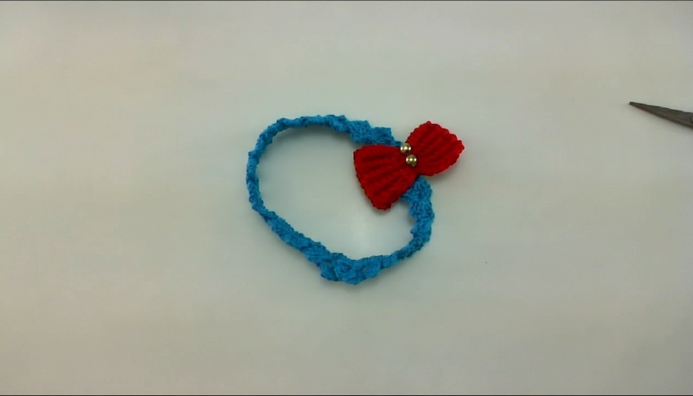Crochet Dog Collar Bow