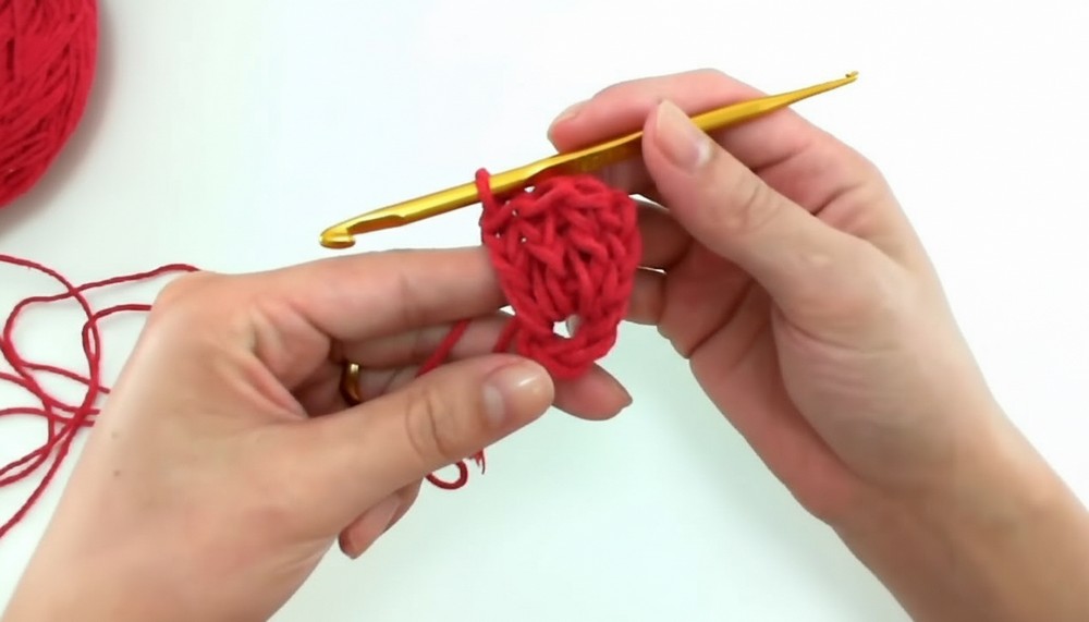 Crochet Santa Claus Placemat