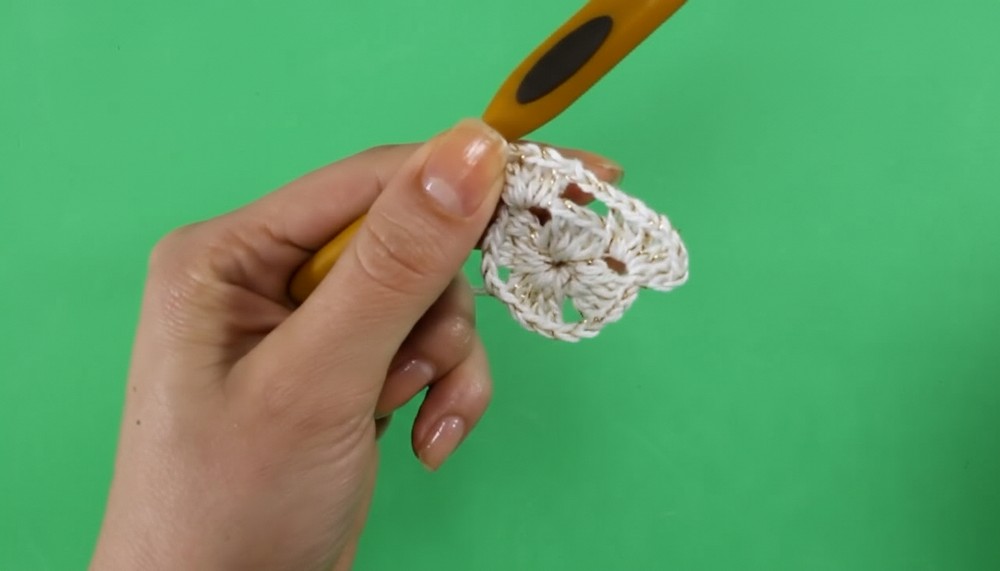 Crochet Christmas Doily Table