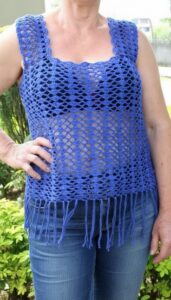 Crochet Mesh Tank Top