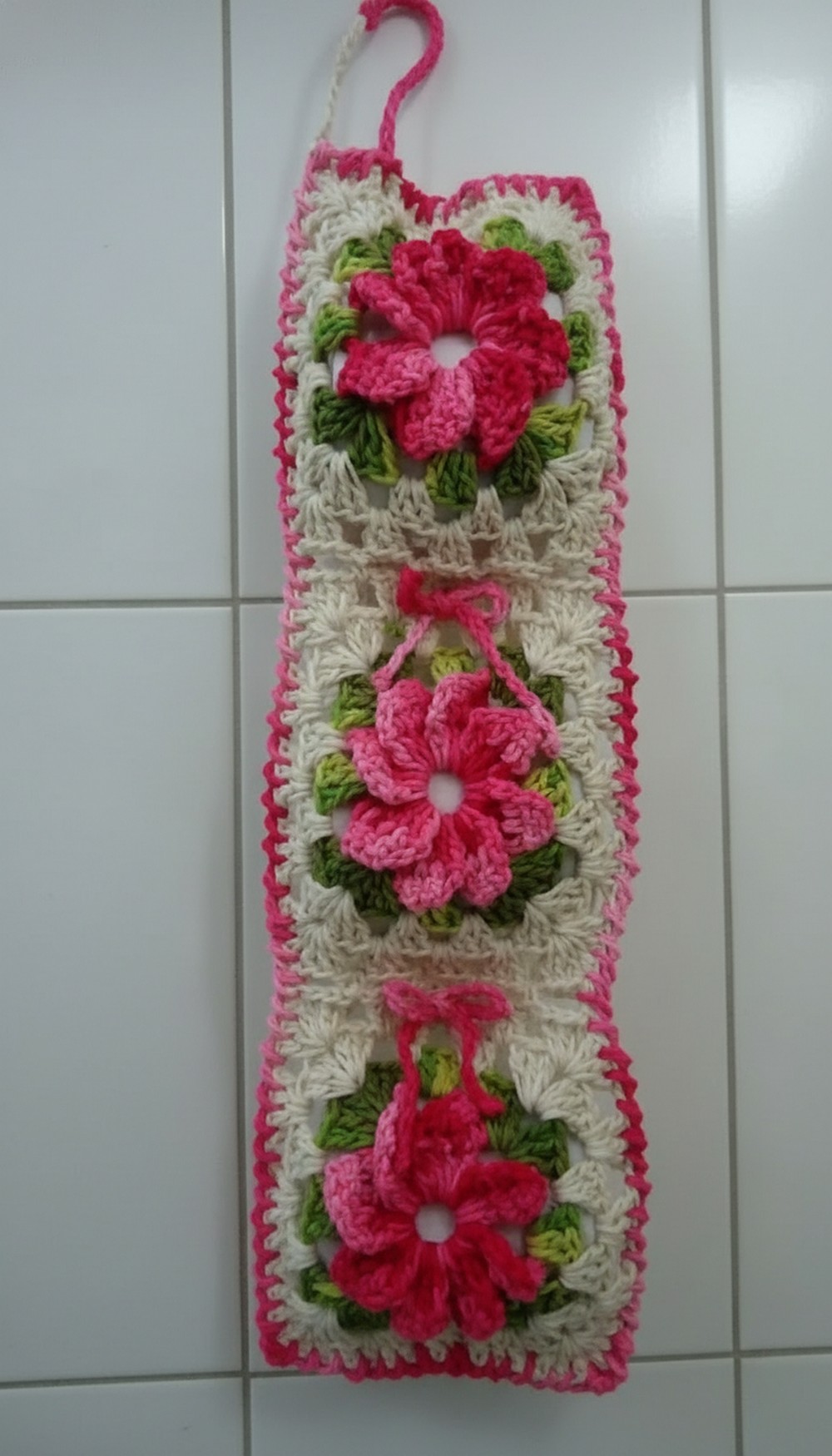 Crochet Toilet Paper Holder